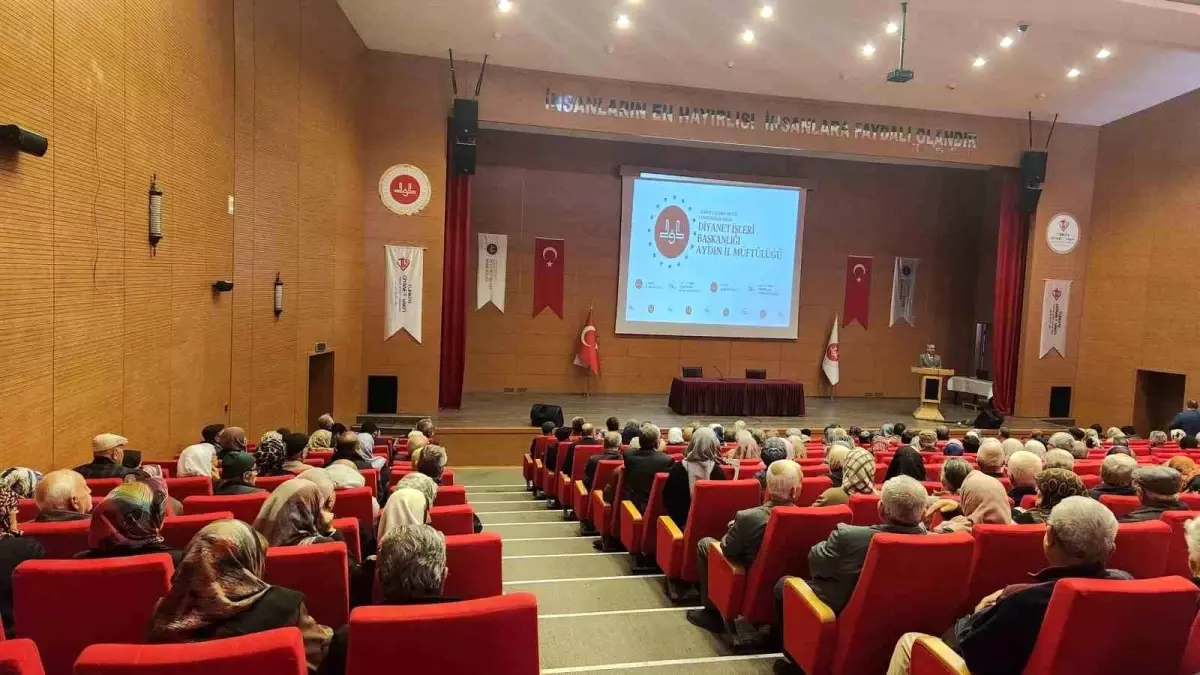 Aydın’da Hacı Adaylarına Bilgilendirme Toplantısı