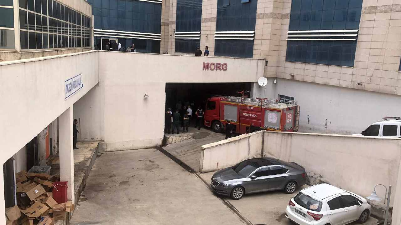 Siirt Eğitim ve Araştırma Hastanesi’nde Yangın Paniği