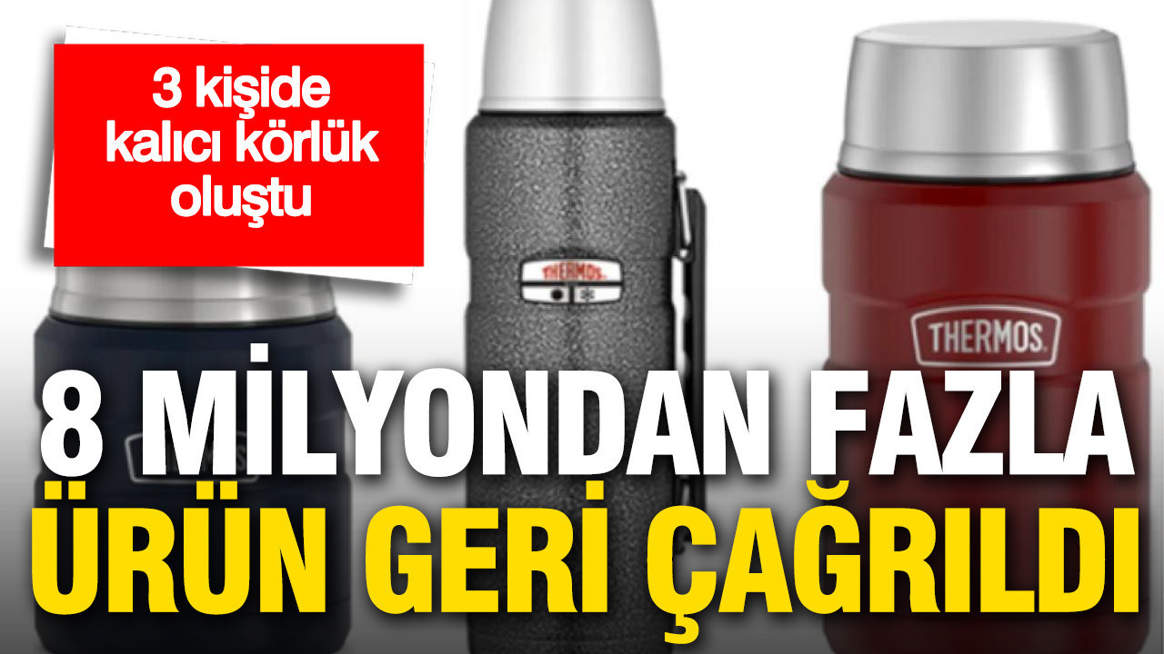 Thermos’tan Büyük Geri Çağırma: 8 Milyondan Fazla Üründe Görme Kaybı Riski